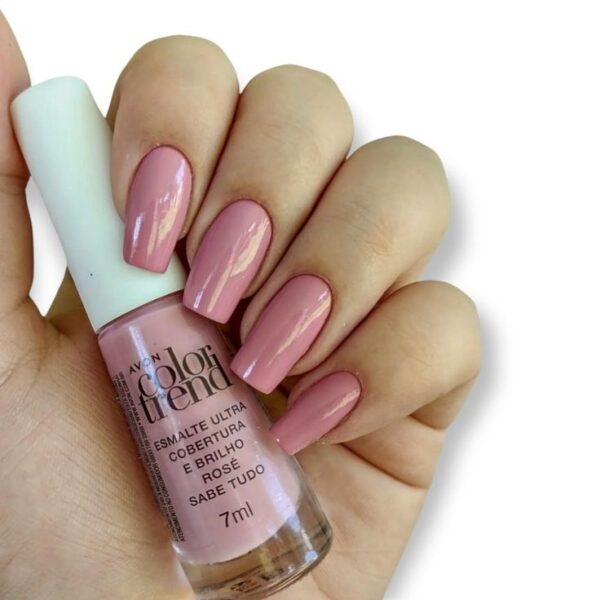 Esmalte Nude Rosa Claro