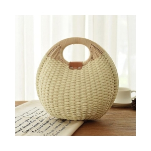 modelo de bolsa crochê redonda