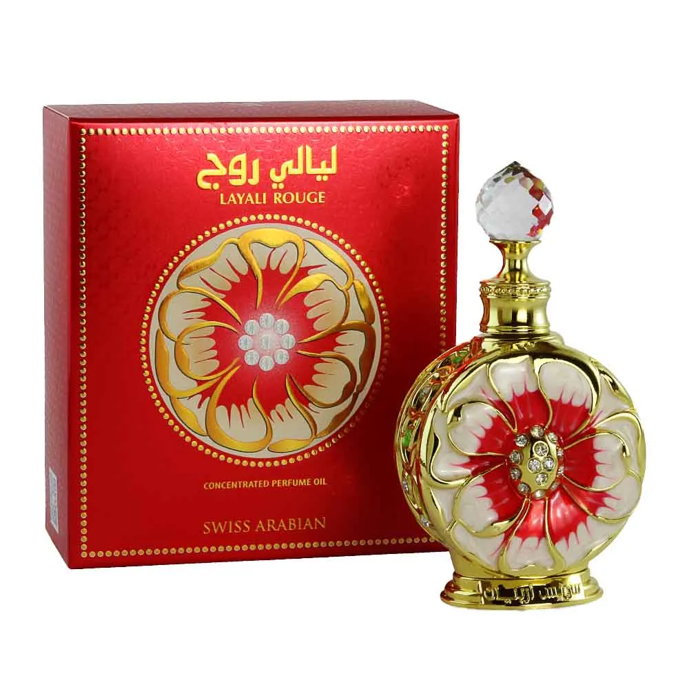 perfume árabe feminino layaly rouge