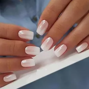 Modelos de Unhas Francesinhas Metálica