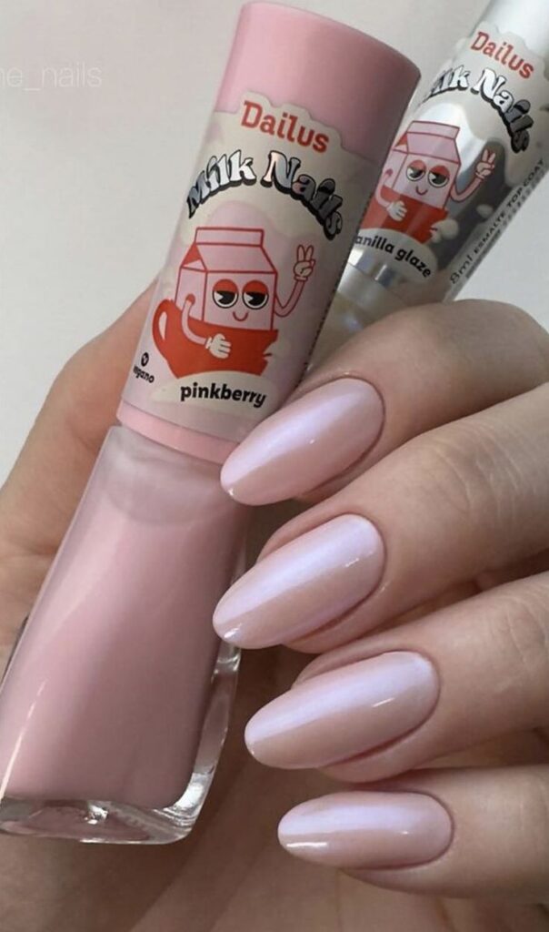 esmalte rosa claro