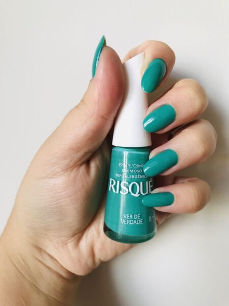 esmalte verde