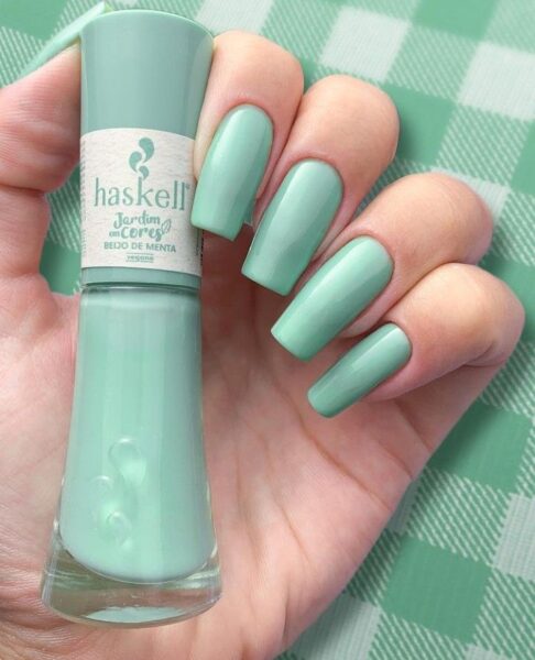 esmalte verde