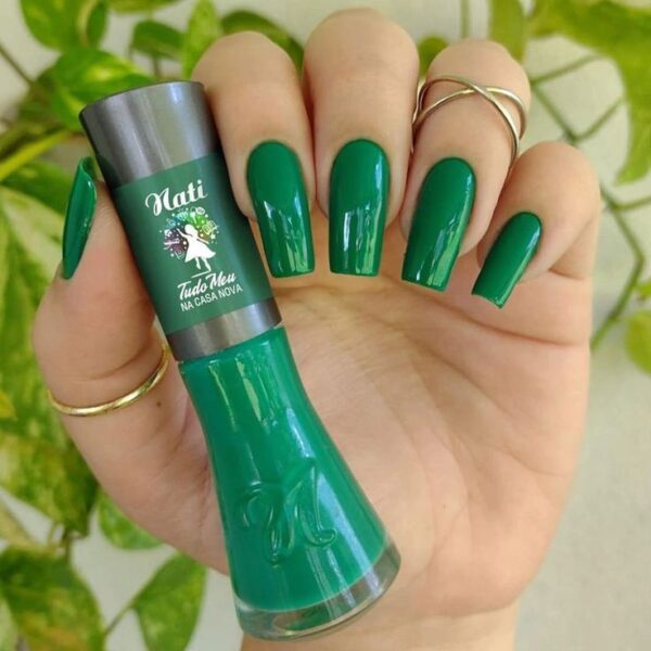 esmalte verde