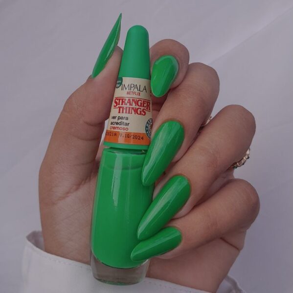 esmalte verde