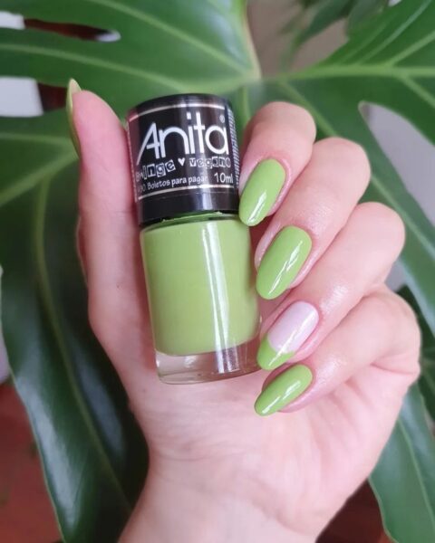 esmalte verde