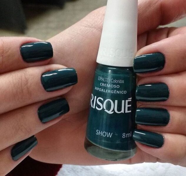 esmalte verde