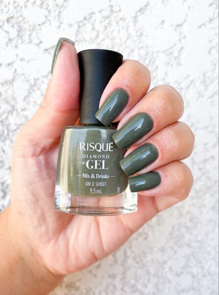 esmalte verde