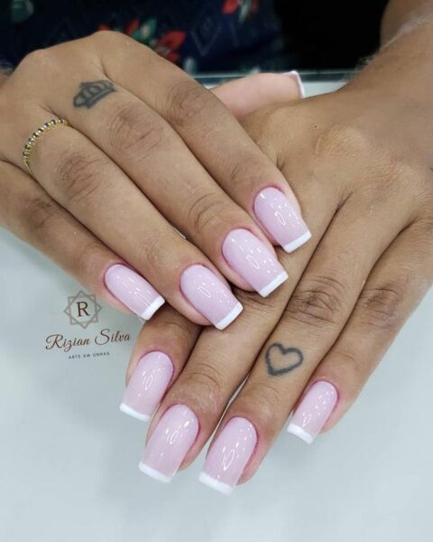 unhas francesinhas