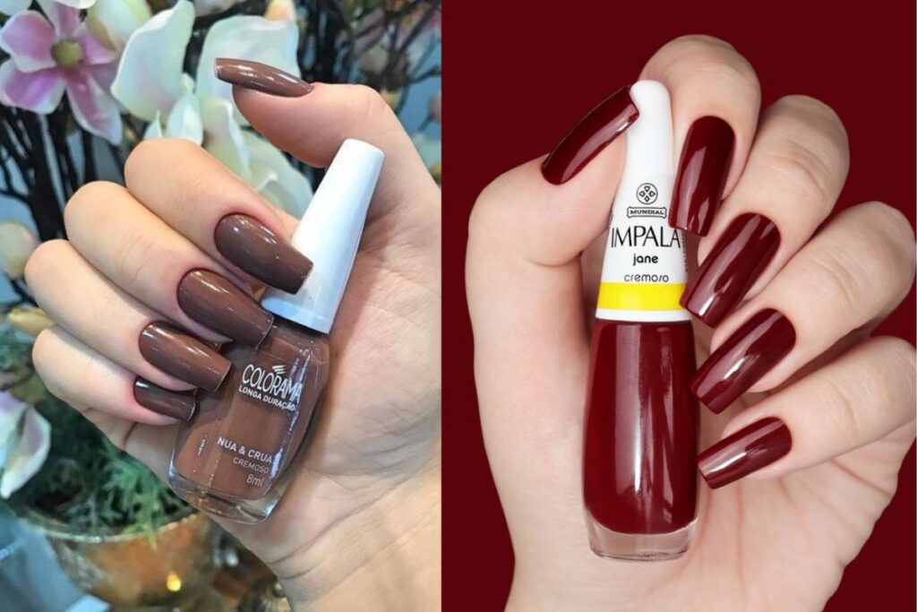 cores de esmalte para inverno