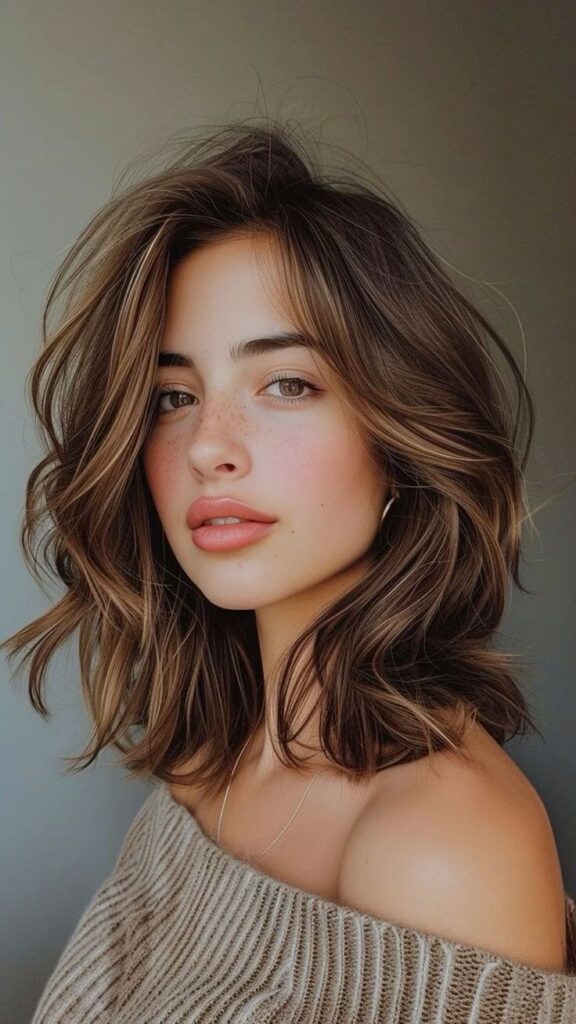 Corte de Cabelo Médio Feminino