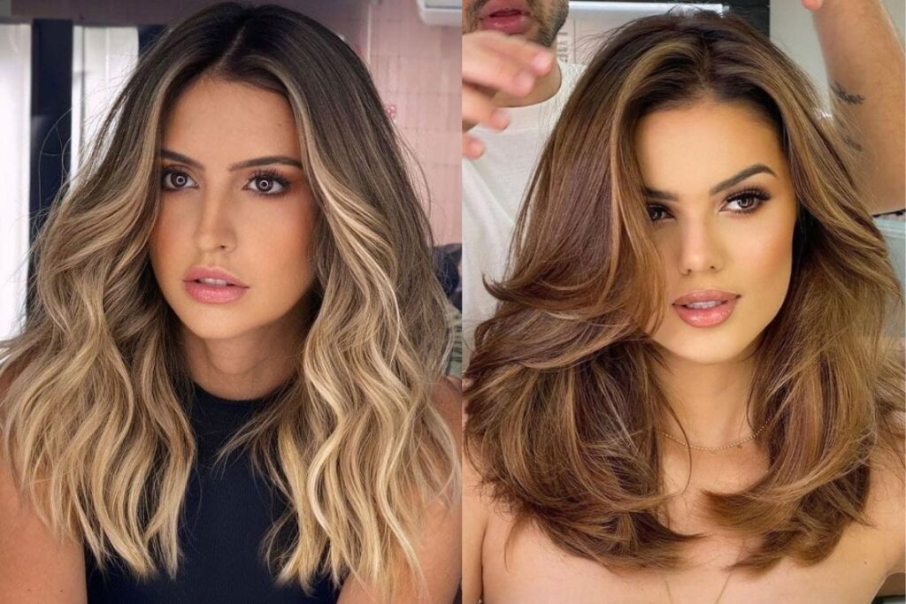 Corte de Cabelo Médio Feminino