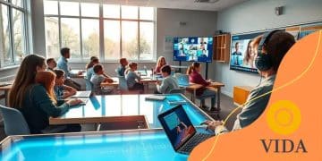 Online learning hybrid models: the future of education
