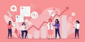 Illustration of 2026 US women's health initiatives with increased funding and policy changes.