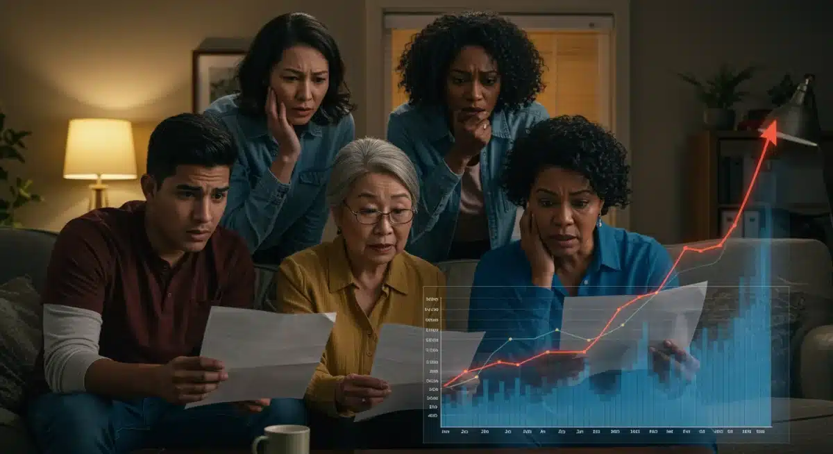 Diverse US families concerned about inflation's impact on their budgets