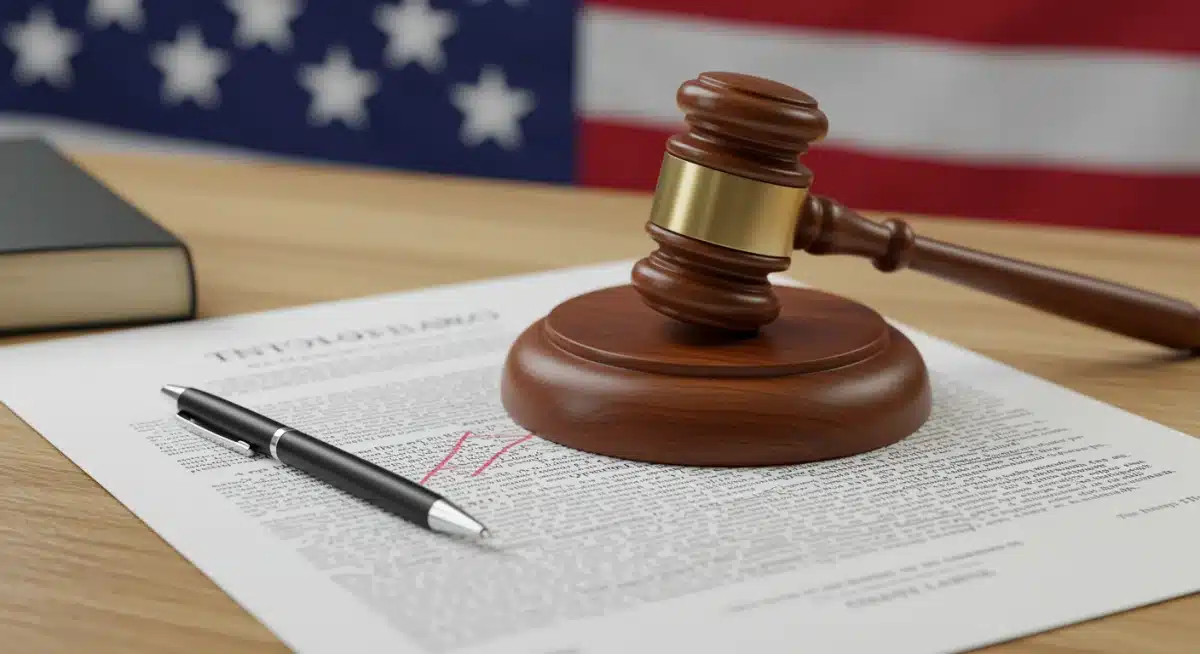 Legal documents and a gavel representing new state legislation on pay equity.