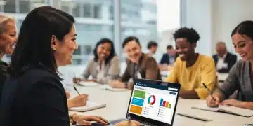 Maximizing Education Benefits: Employer Tuition Reimbursement 2026 Adults learning in a classroom, symbolizing employer tuition reimbursement benefits.