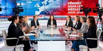Femmes journalistes et professionnelles des médias en discussion, symbolisant leur représentation et influence dans les médias français.