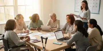 Women discussing recent updates to US disability benefits for 2026 eligibility
