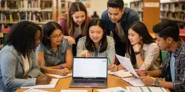 Group of women discussing student loan forgiveness documents