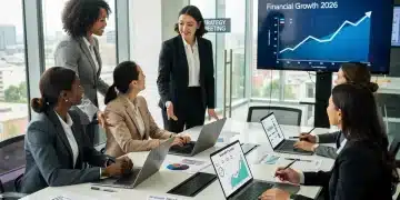 Women entrepreneurs reviewing tax documents and discussing financial strategies in a modern office, highlighting business savings.