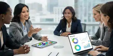 Women discussing investment strategies, comparing robo-advisors and financial planners for 2026