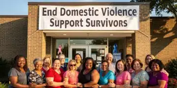 Domestic Violence Awareness: New Funding Boosts Support Programs by 25% for 2026 Community rally for domestic violence awareness and support