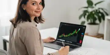Advanced Debt Reduction 2026: A Woman's Path to Financial Freedom Woman confidently planning advanced debt reduction strategies on a laptop